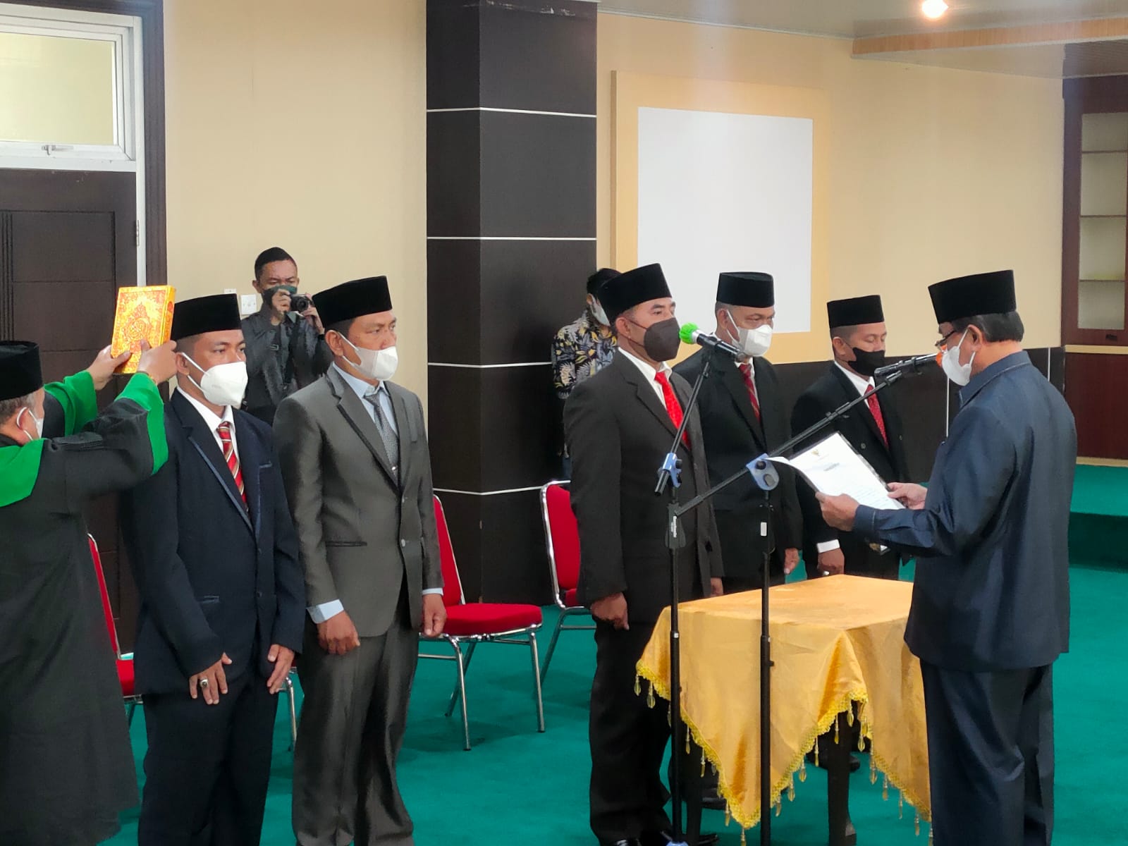 Diminta Kerja Profesional, Bupati Lantik BAZNAS Inhil