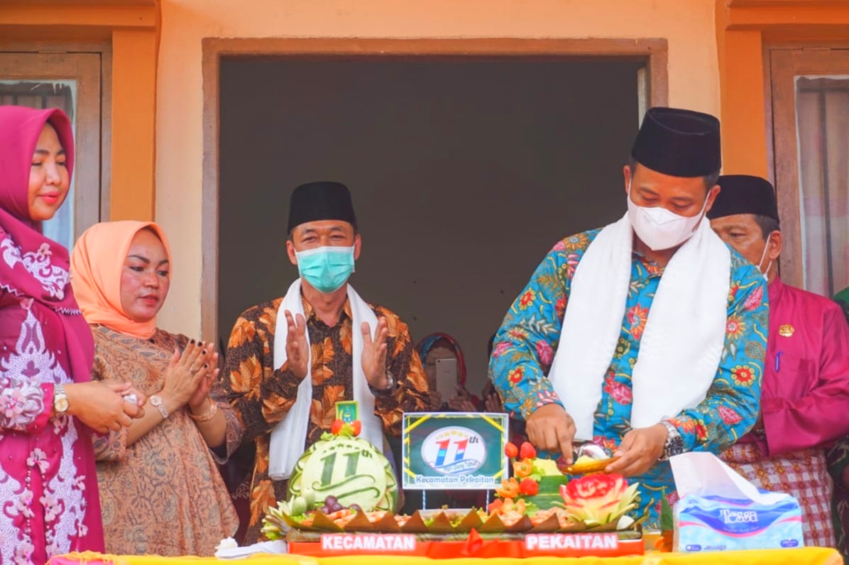 Bupati Rohil Afrizal Sintong Hadiri Hari Jadi Ke 11 Tahun Kecamatan Pekaitan