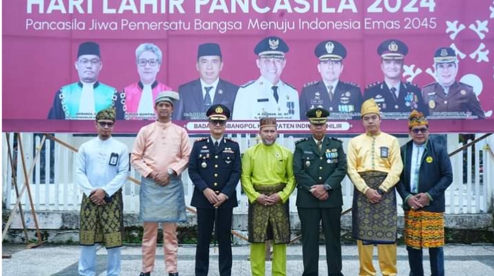 Pemkab Inhil Gelar Upacara Peringatan Hari Lahir Pancasila Tahun 2024
