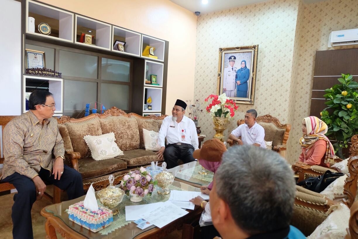 Pemutakhiran Data Pemilih, Bupati Inhil Disambangi PPDP