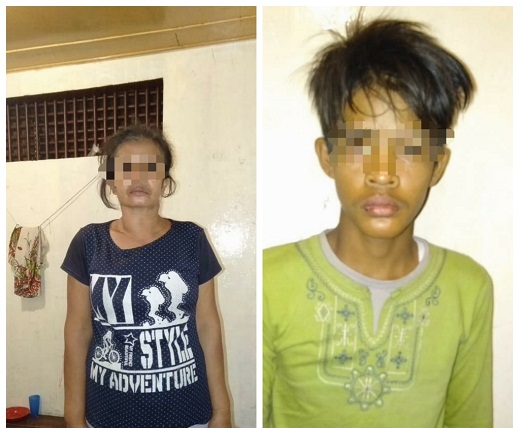 Anak dan Emak Kompak Curi Sapi di Duri