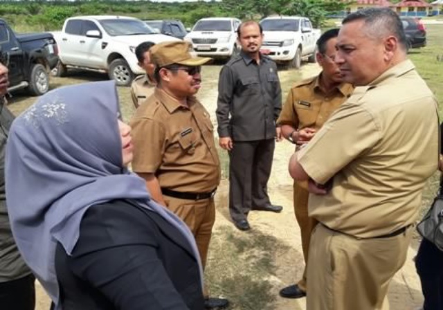 Bupati Bengkalis Tinjau Dusun Sialang Rimbun