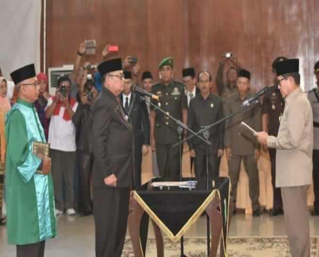 Walikota Dumai Lantik Muhammad Nasir Sebagai Sekda, Ini Tugas yang Diamanatkan