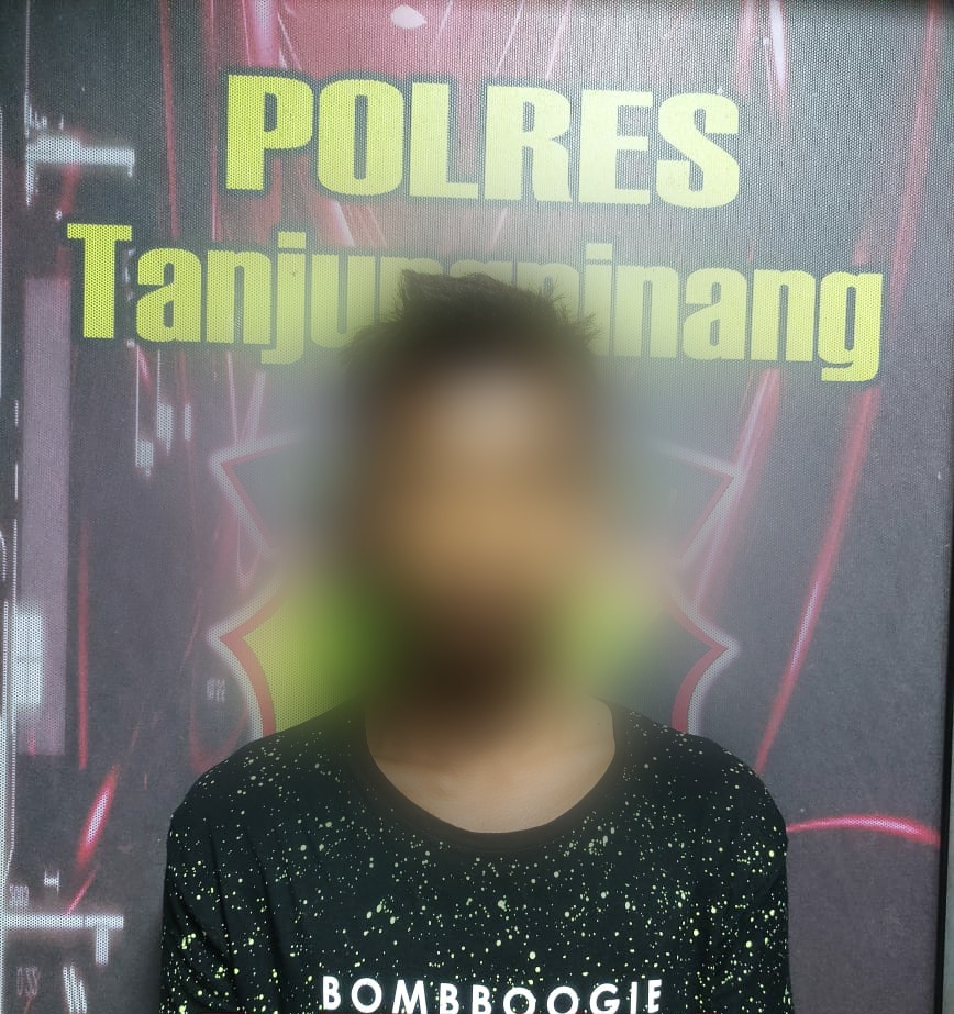 Tim Jatanras Sat Reskrim Polres Tanjungpinang Amankan Pelaku Curanmor