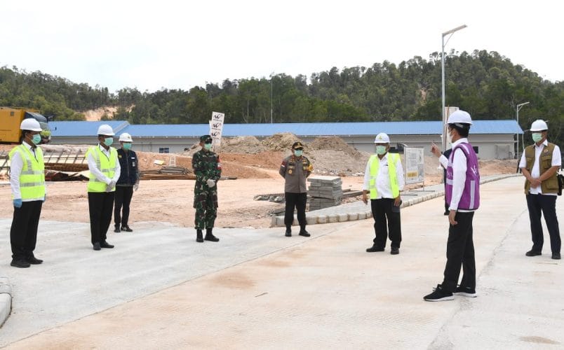Isdianto Dampingi Jokowi Kunjungi RS Darurat Covid-19