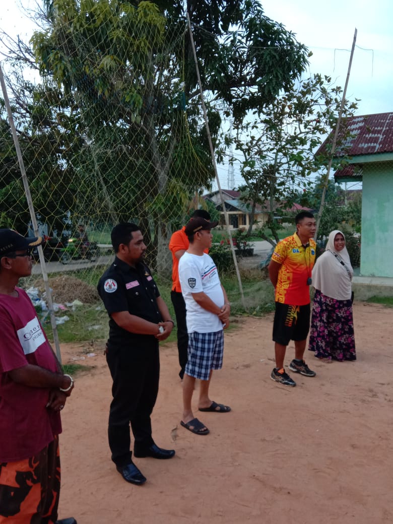 Ketua PAC PP Dumai Timur Ahmad Dahlan jadi Donatur Karuci Volley Ball Club