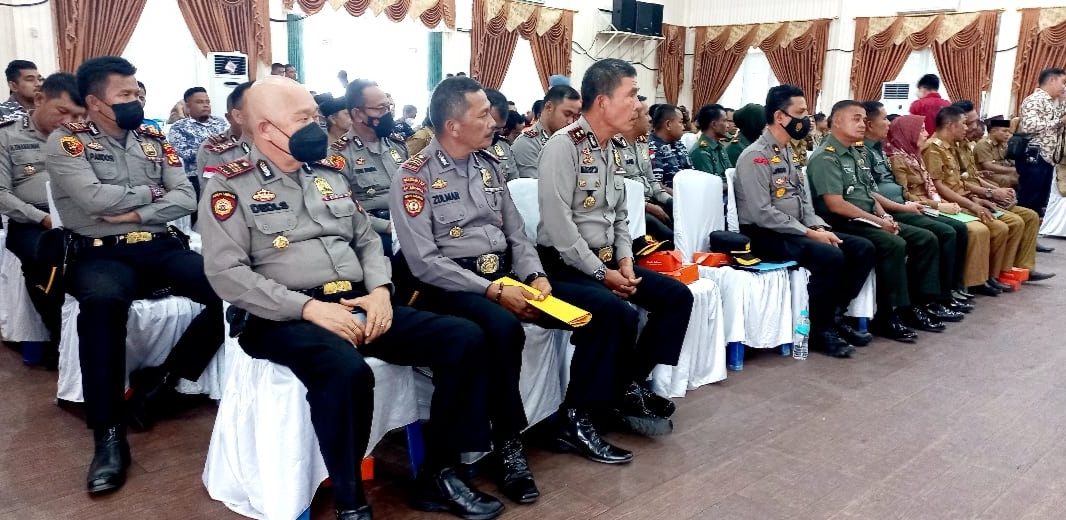 Konflik Sosial dan Bencana Banjir Menjadi Topik Utama Dalam Rapat Forkopimda Rohil