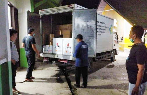52.650 Dosis Vaksin Pfizer Tiba di Kabupaten Inhil