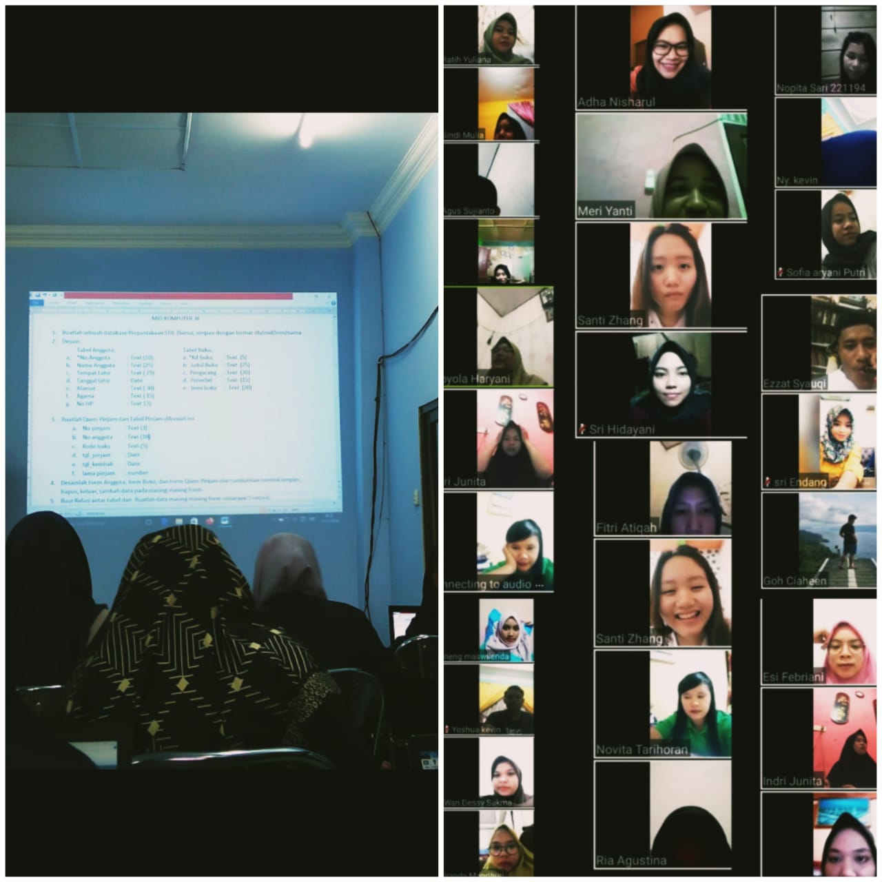 Beragam Komentar Mahasiswa STIE-TN atas Perkuliahan Online