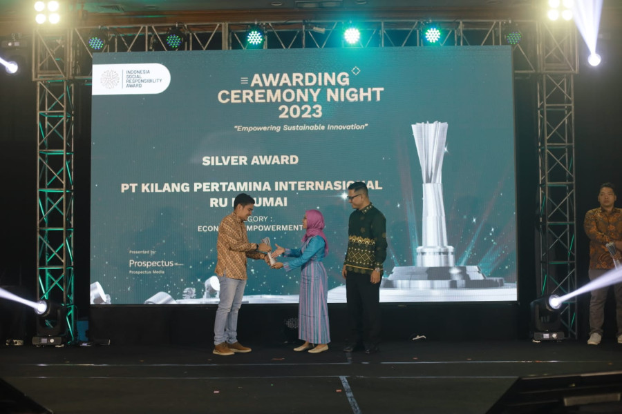 Berdampak Positif Bagi Lingkungan, Program Sedekah Jelantah PT KPI Unit Dumai Terima Penghargaan ISRA 2023