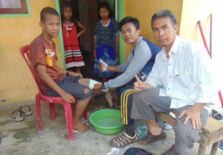 22 Warga Butuh Kaki Palsu, Forum Peduli Dumai Lakukan Penggalangan Dana