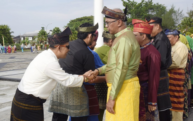 Pjs Bupati Inhil Pimpin Apel Hari Pertama Pasca Lebaran