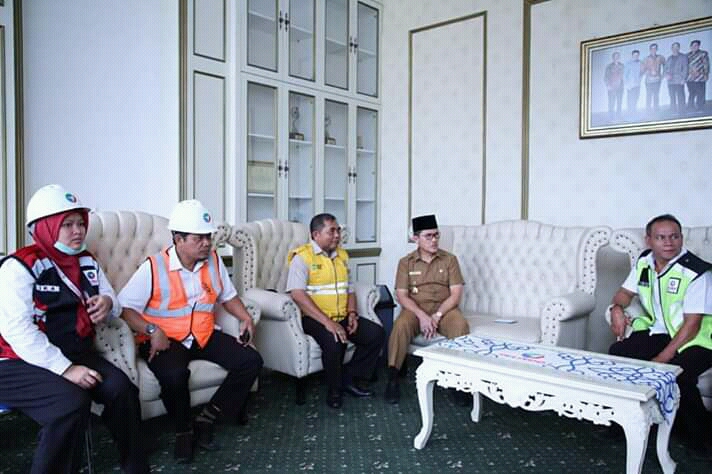 Mengecek Kesiapan Pengantisipasian Virus Corona, Walikota Kunjungi Pelabuhan Pelindo I Dumai