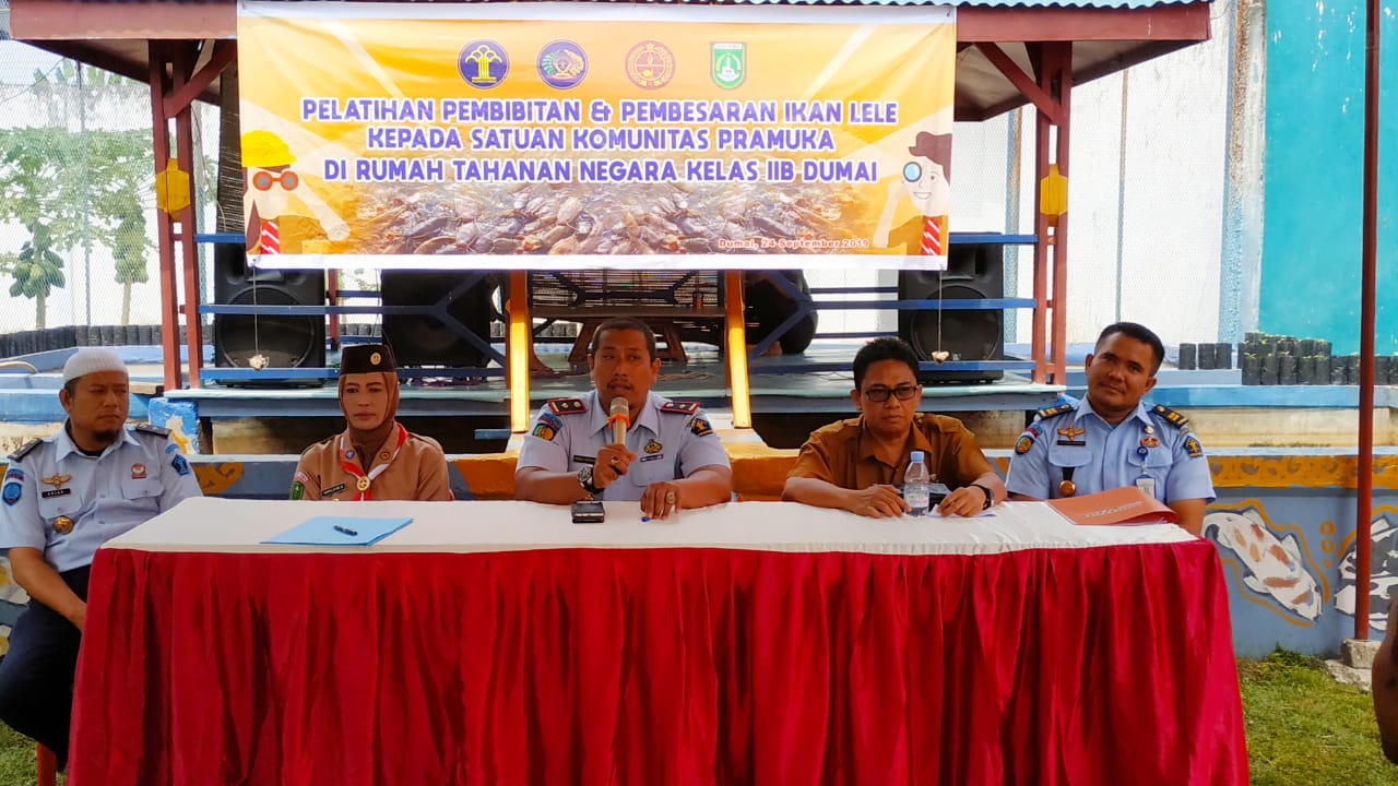 Rutan IIB Dumai Gelar Pelatihan Pembibitan dan Teknik Produksi Lele