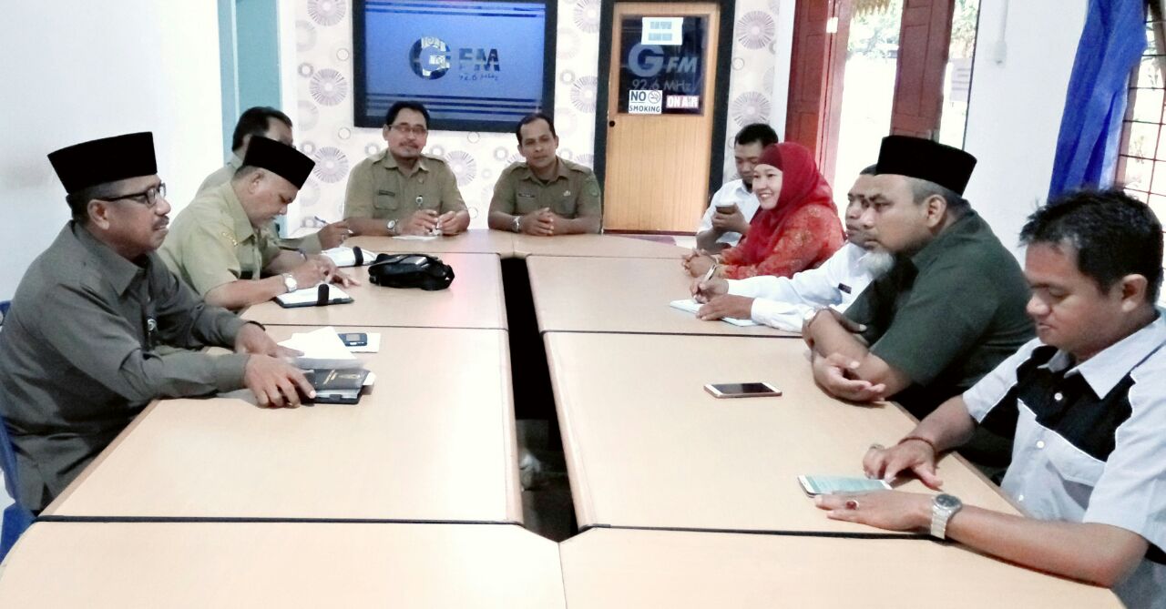 Kunker KPU, Diskominfo Inhil Dukung Publikasi Pilkada 2018