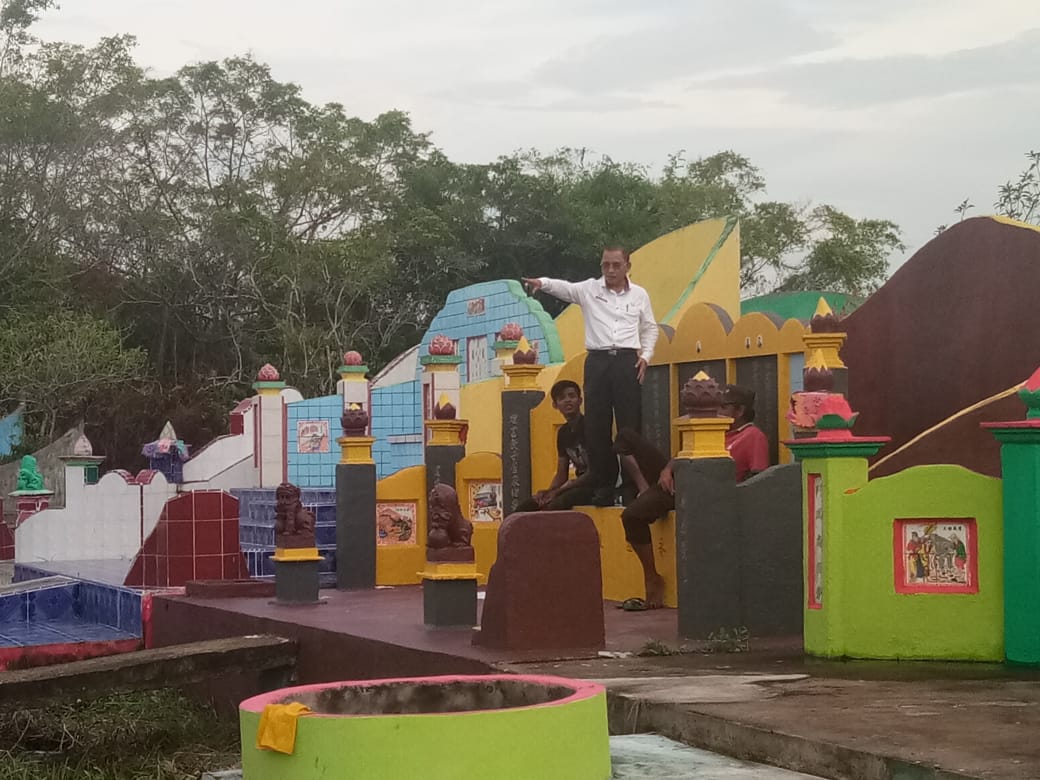 Perayaan Cheng Beng di Bagansiapiapi Lancar