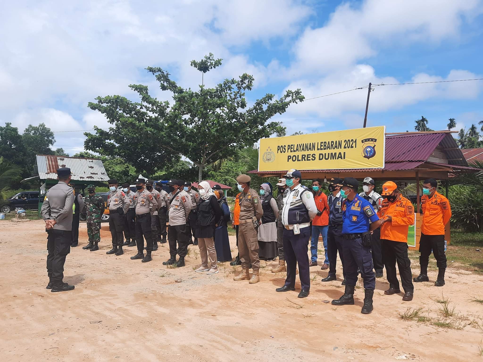 Satgas Percepatan Penanganan Covid-19 Dumai Lakukan Pengawasan Prokes