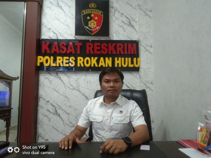 Curi Tiang Lampu Milik Pemda, Tiga Pria Diringkus Satreskrim Polres Rohul