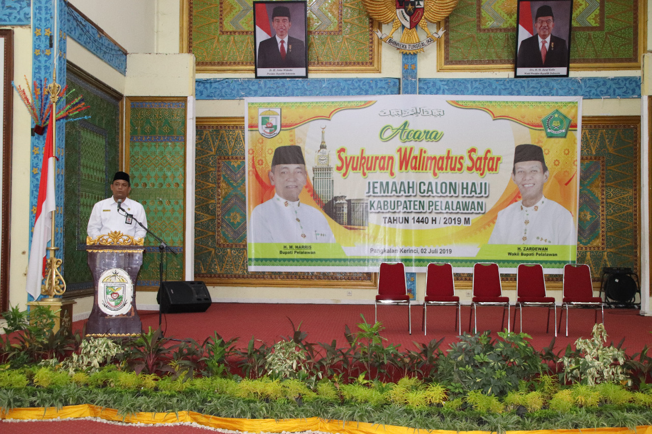 288 JCH Kabupaten Pelalawan Syukuran Walimatus Safar Sebelum Berangkat Naik Haji