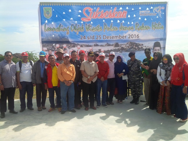 Pemkab Rohil Luncurkan Ikon Mutiara Destinasi Andalan Wisata Pulau Jemur