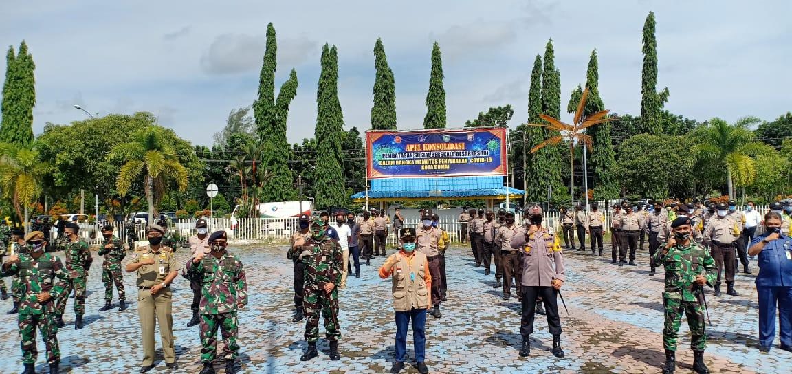 Lima Polres di Riau Lakukan Konsolidasi