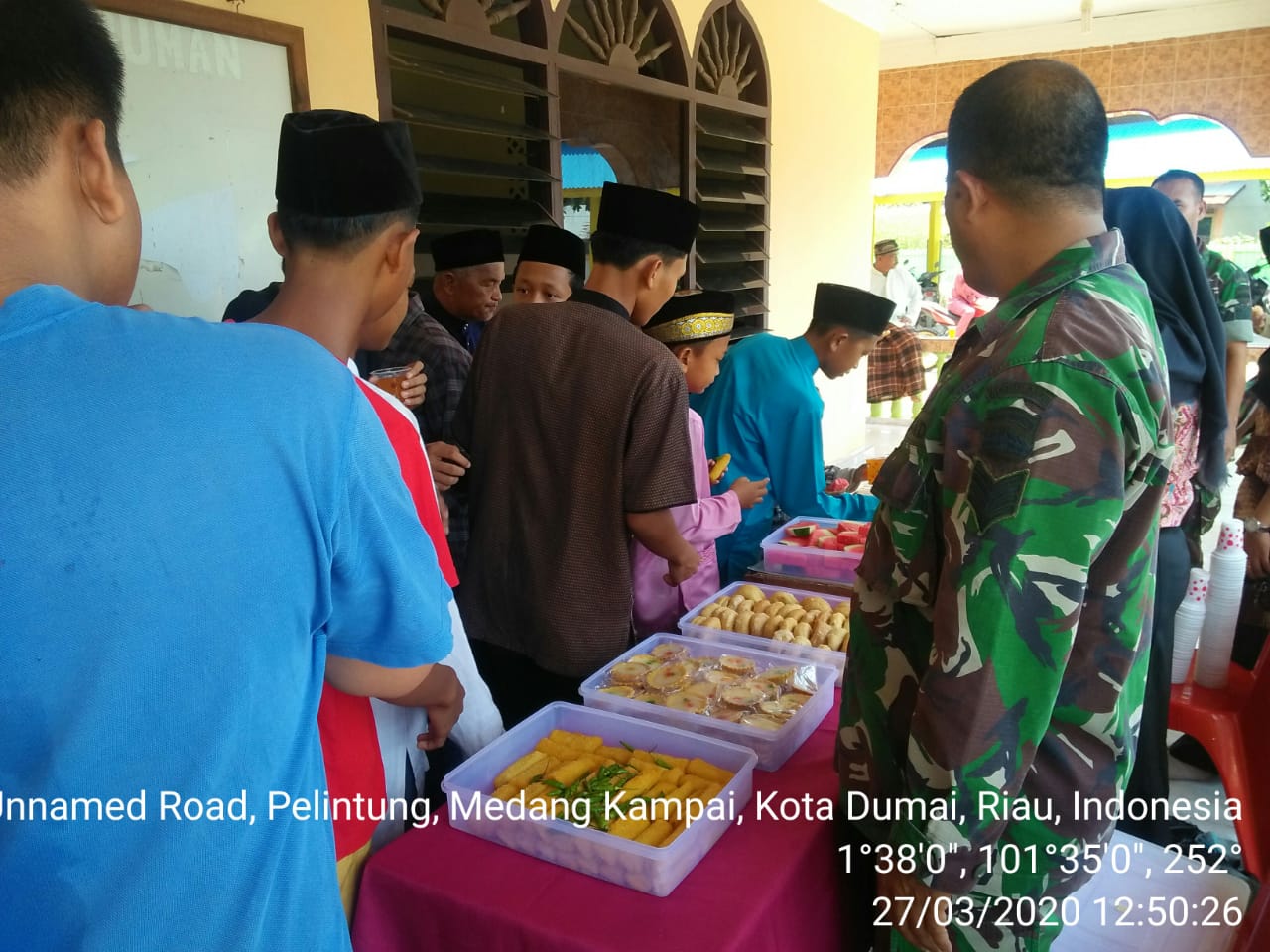 TMMD ke 107, Satgas Lanjutkan Kegiatan Jum'at Barakah