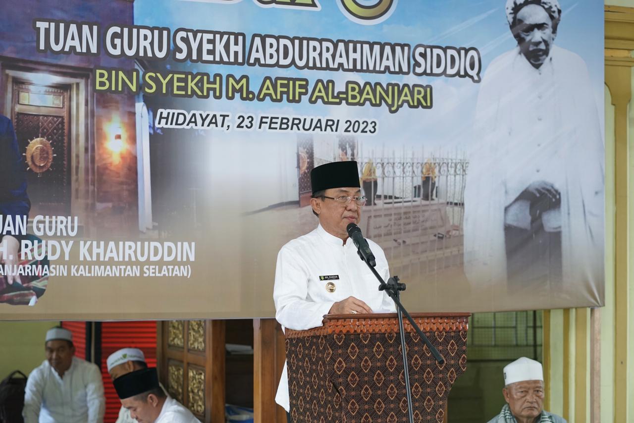 Bupati Inhil Dukung Penuh Kemajuan Wilayah Wisata Religi Tuan Guru Sapat