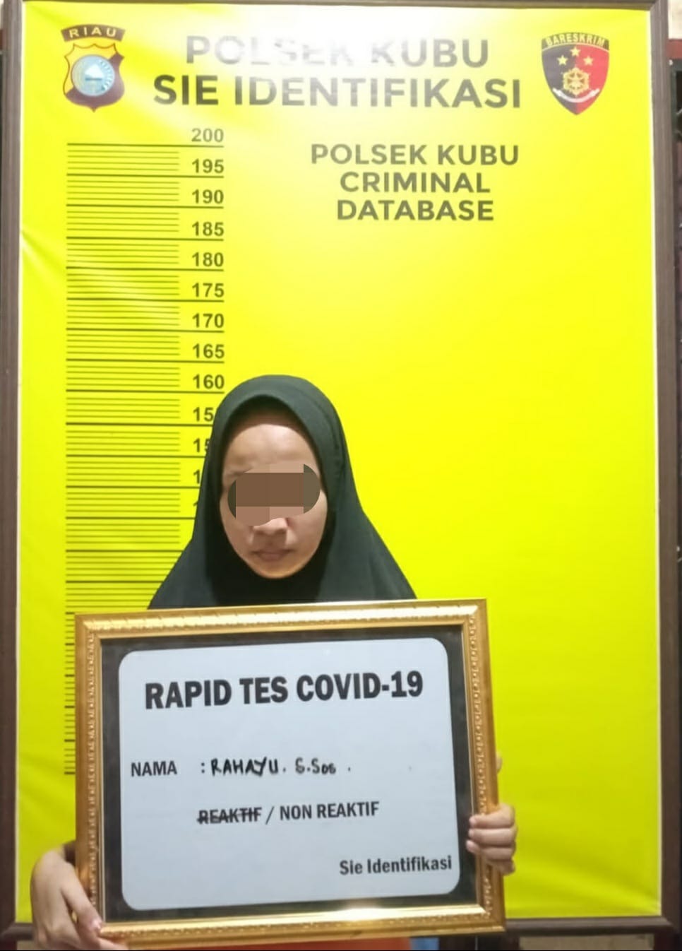 Gelapkan Uang Majikan Rp 400 juta, Karyawati BRI Link Dilaporkan ke Polsek Kubu