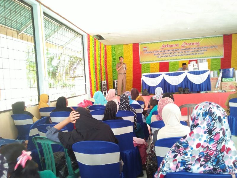 Bumdes Pematang Jaya, Rohul Gelar MPTB