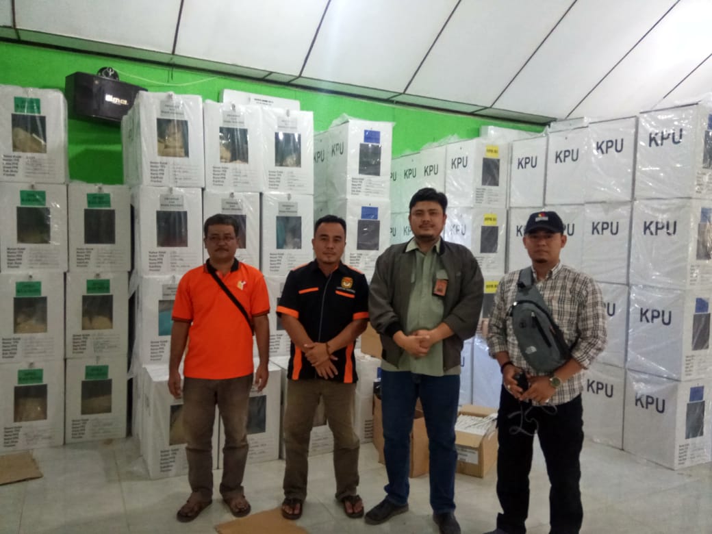 Bawaslu Kuansing kawal Distribusi surat suara Pemilu 2019