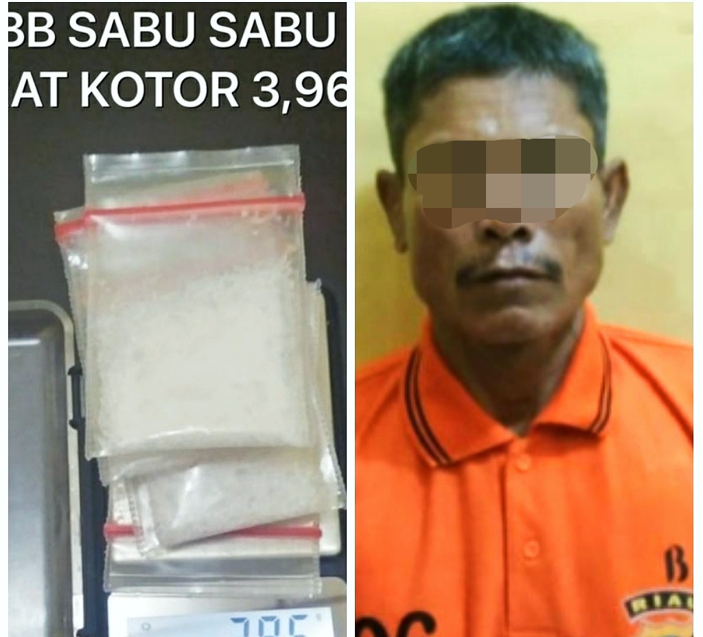 Polsek Panipahan Ungkap 3,96 Gram Sabu dari Tangan Tersangka