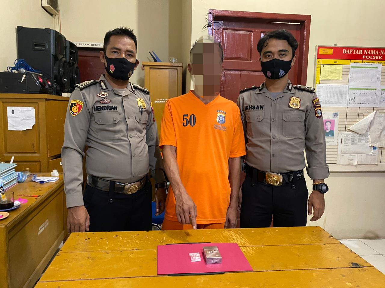 Penikmat Sabu-Sabu Di Kubu Tak Berkutik Di Cokok Polisi