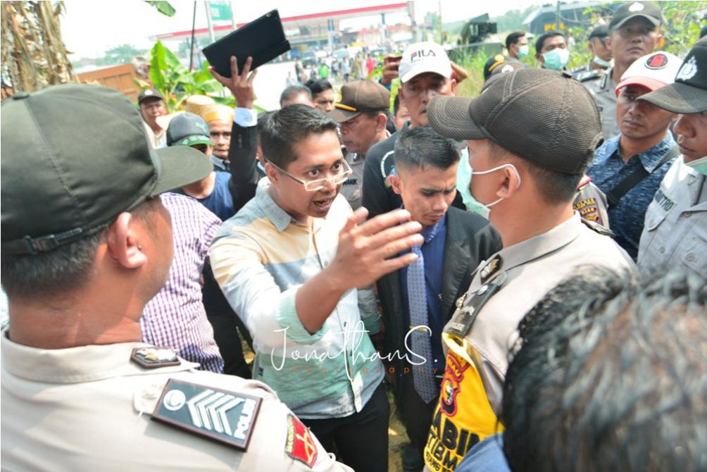 Eksekusi Kantor Garda Nasdem Rokan Hilir Ricuh