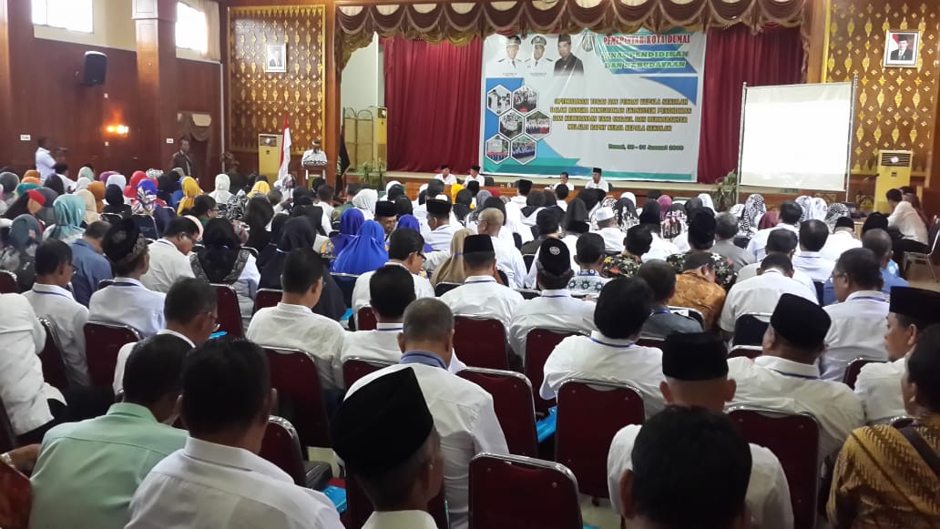 Wawako Buka Raker Kepala Sekolah Tahun 2019