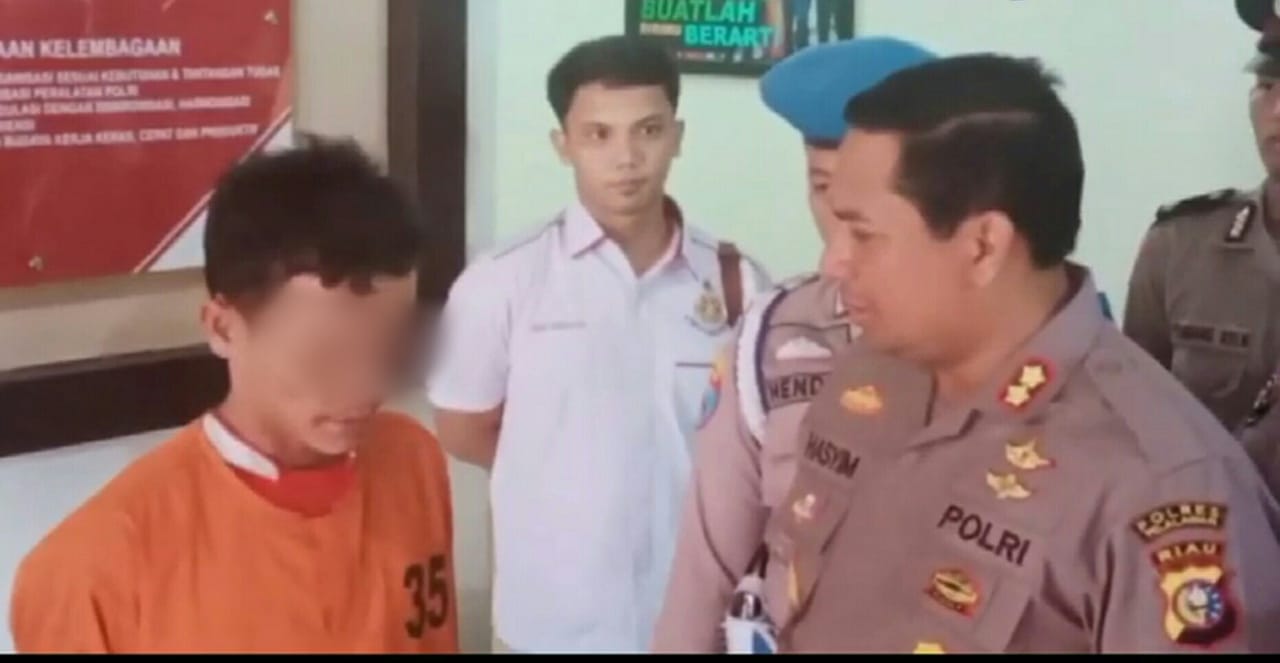 Polisi Tangkap Pembobol Kantor Desa Lalang Kabung