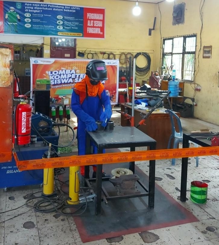 SMKN 3 Dumai Gelar Latihan untuk Persiapan Mengikuti Lomba LKS Tingkat Nasional