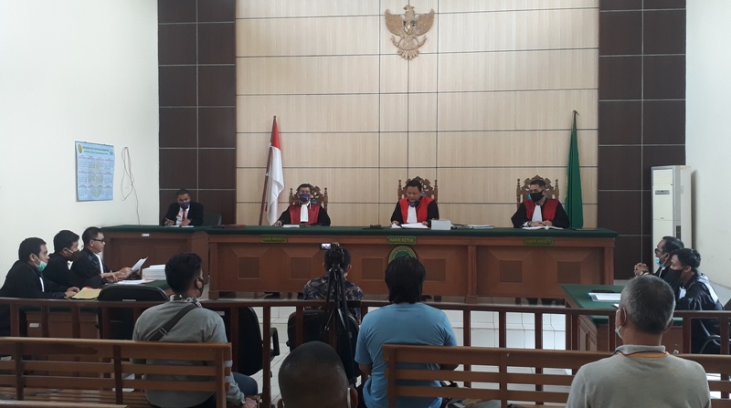 PN Pelalawan Gelar Sidang Perdana Karhutla PT Adei
