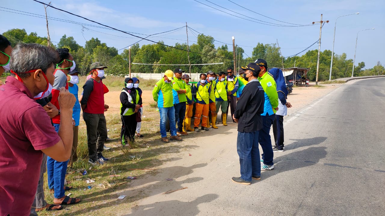 PKLH Kota Dumai Gelar Gotong Royong di Jalan TPI Lama