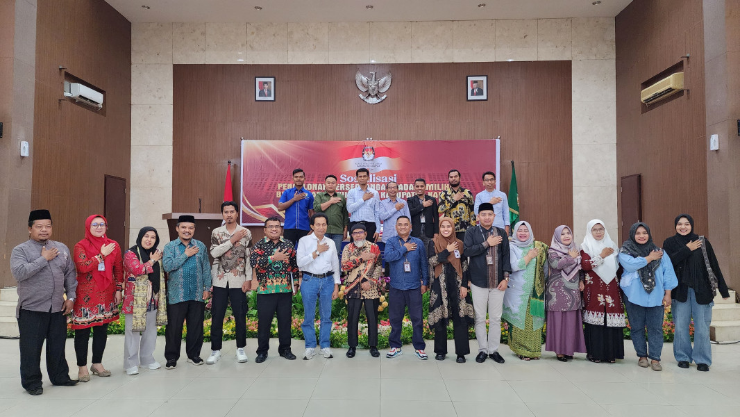 Akademi Pemilu dan Demokrasi Beri Masukan di Sosialisasi Pencalonan Perseorangan pada Pilkada Kampar 2024