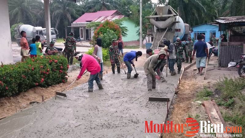 Kepala SMPN 17 Dumai: Jalan Menuju Sekolah Sudah Disemenisasi