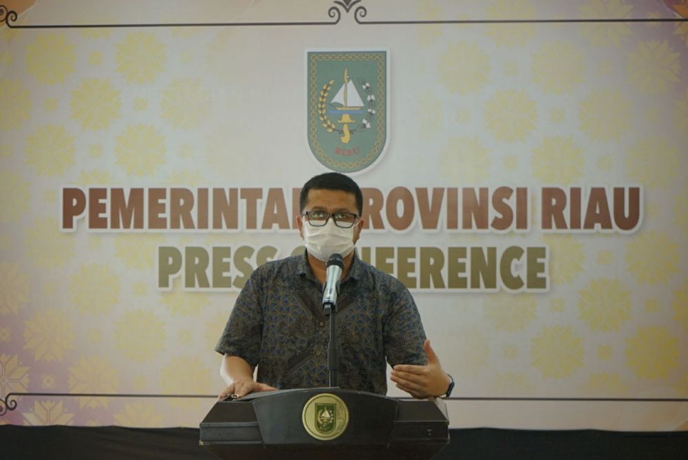 Target Vaksinasi Dosis Pertama Riau Capai 70 Persen hingga Akhir Tahun