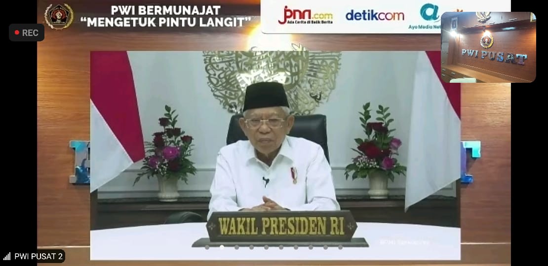 Wapres : Media Berperan Penting Tangkal Hoaks Terkait Covid-19