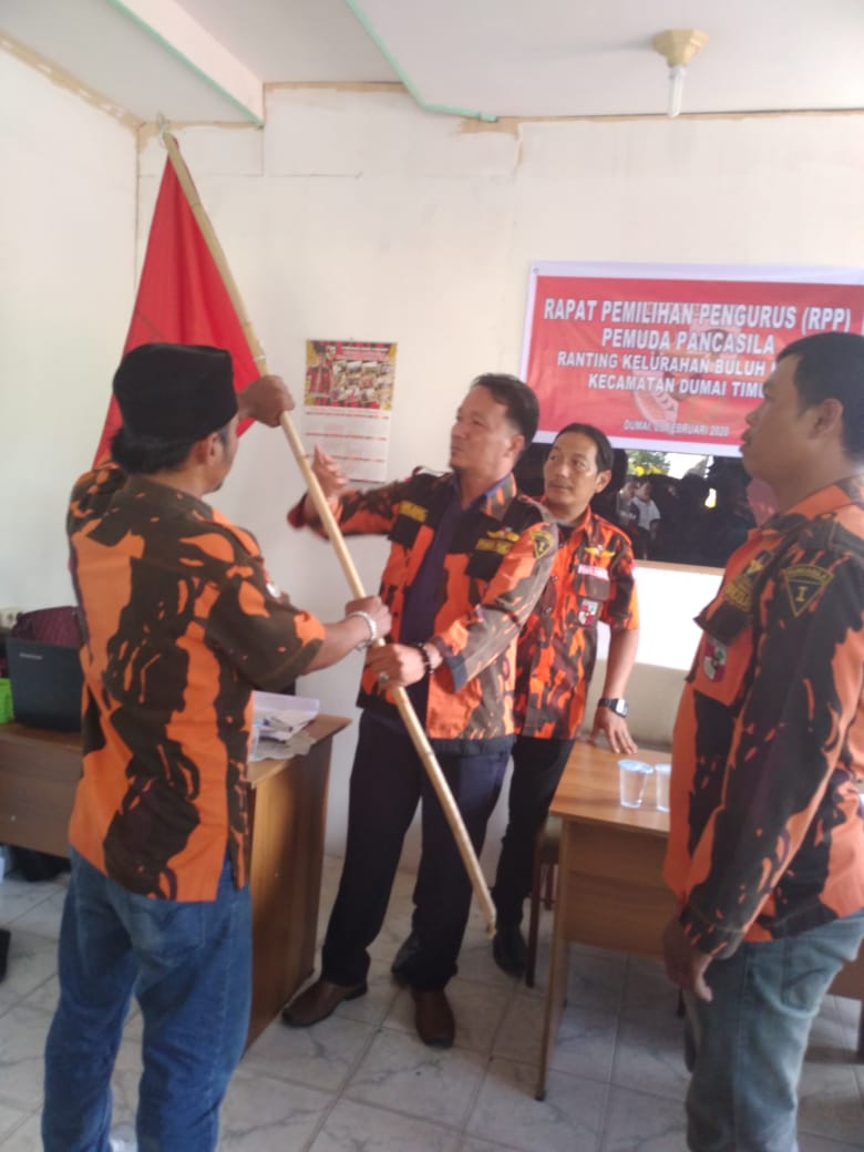 Terpilih Secara Aklamasi, Mustakim Kembali Pimpin Ranting PP Buluh Kasap