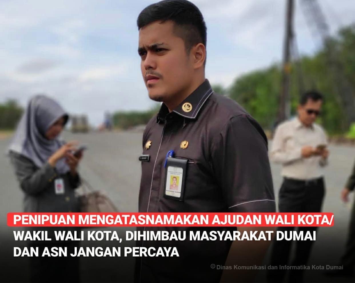 Penipuan Mengatasnamakan Ajudan Wali Kota/Wakil Wali Kota