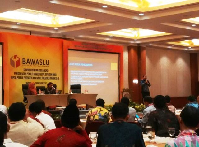 Bawaslu Konsolidasi Pengawas Pemilu Se Indonesia