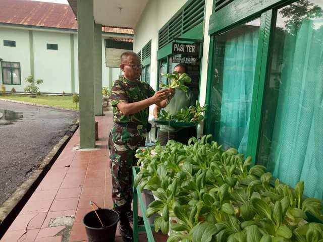 Perwira Ramah, Pecinta Tanaman Hidroponik