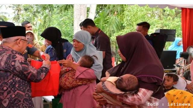 Wapres Ma'ruf Amin Optimis, 2024 Penurunan Stunting di Jambi Capai 10 Persen