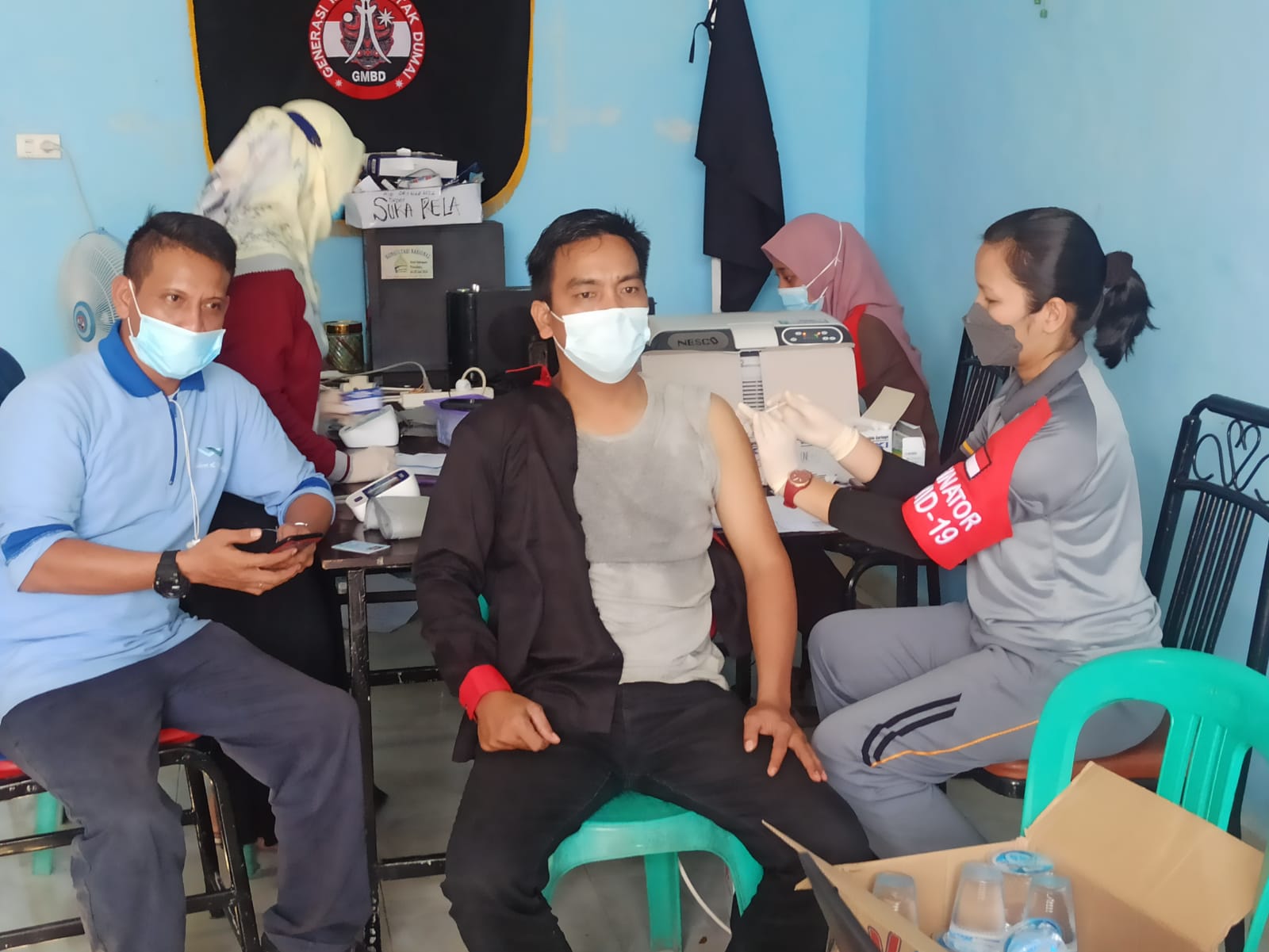 GMBD Melaksanakan Giat Vaksin Covid-19 Untuk Ketiga Kalinya