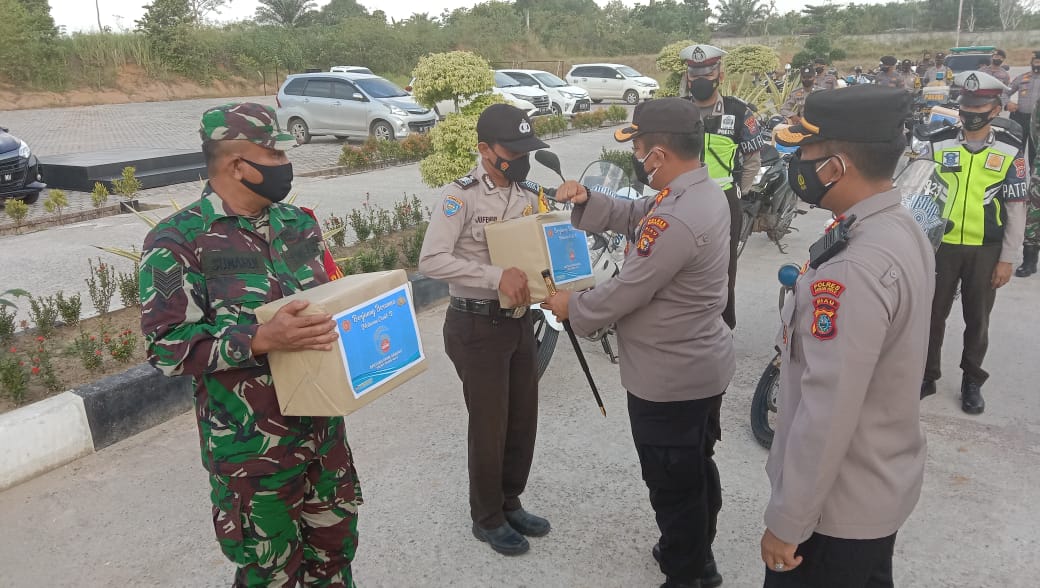 Kapolres Rohul: Personel Harus Humanis dan Santun saat Beri Imbauan ke Warga
