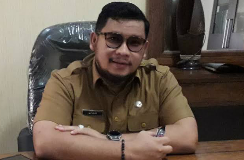 Disdagtri Inhil Himbau Warga Bergejala Covid-19 Tak Berkeliaran di Area Pasar